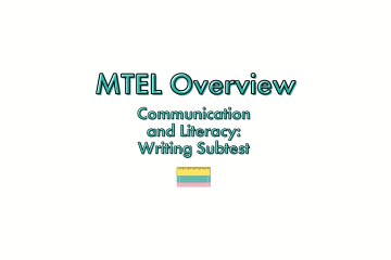 Writing Subtest Overview Image