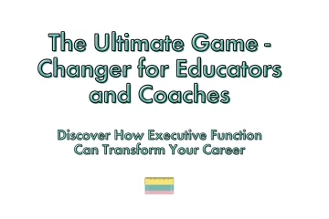 Ultimate Game-Changer for Educators and Coaches Image